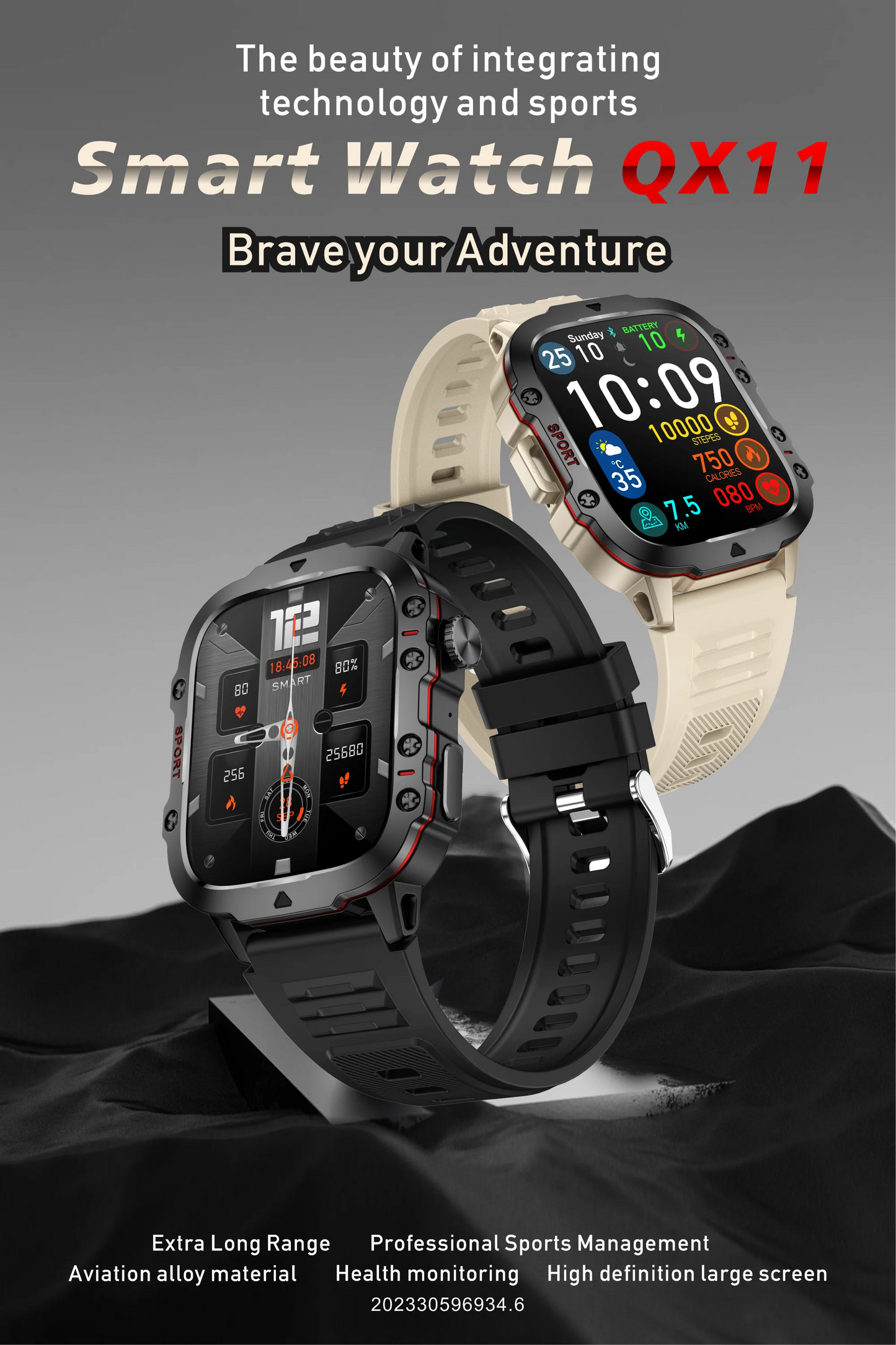 Best Xiaomi Military GPS Smartwatch for Men – Rugged, Waterproof & IP68 Rated