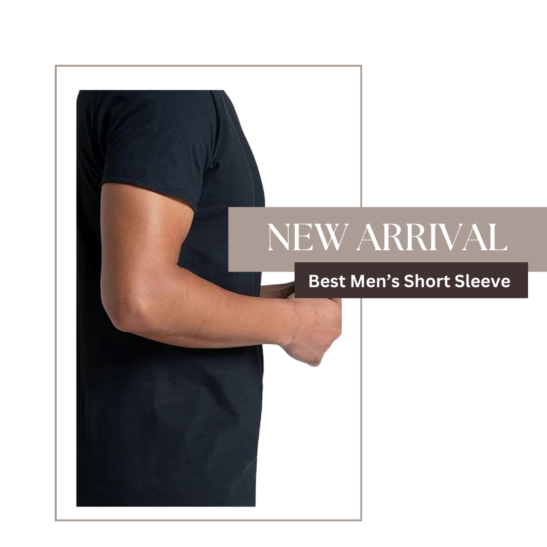 Best Men’s Short Sleeve Crew Neck T-Shirts – Comfortable & Stylish Everyday Wear