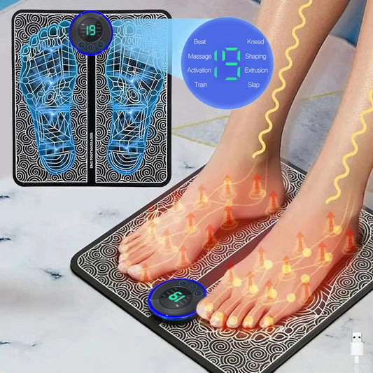 Best Electric Foot Massager Pad – Relaxing Muscle Stimulator for Pain Relief