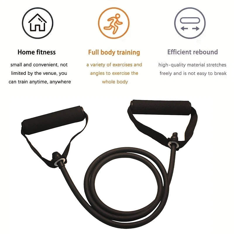 Premium Exercise Bands with Handles – Perfect for Home Gym &amp; Fitness Training