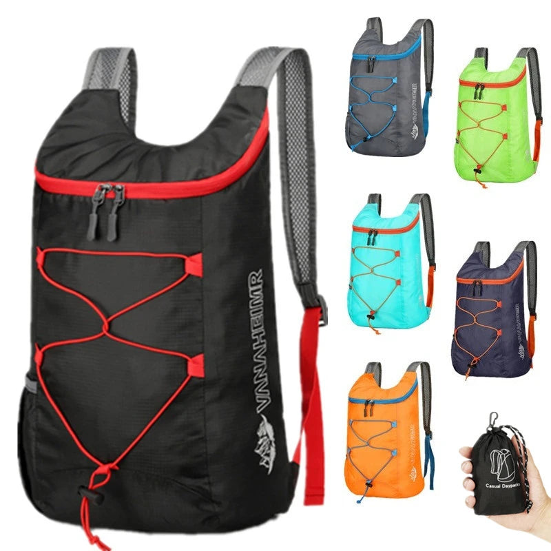 Best Multifunctional Outdoor Folding Sports Backpack – Lightweight & Waterproof