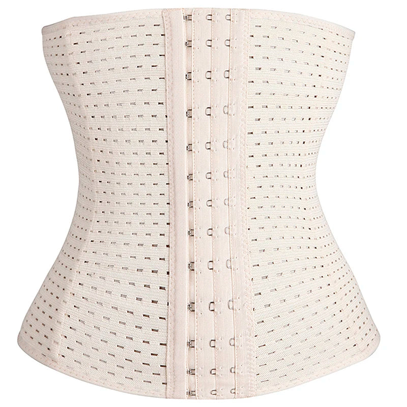 Women and Men XS~6XL Slimming Waist Trainer Corset – Body Shaper Belt for Weight Loss & Posture