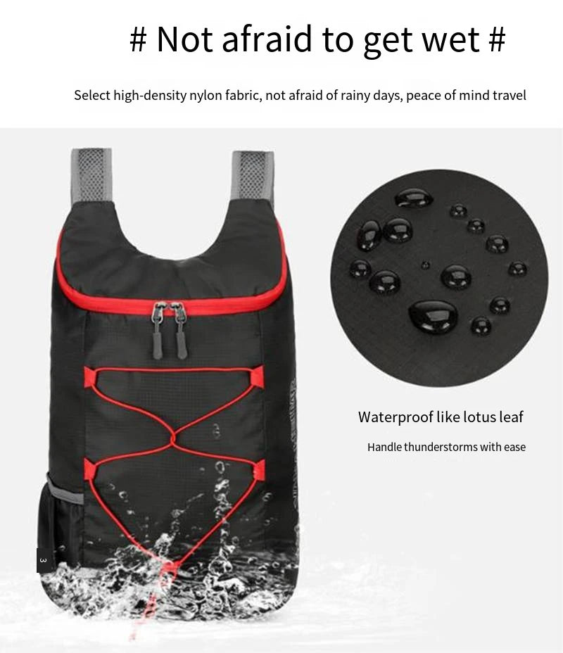 Best Multifunctional Outdoor Folding Sports Backpack – Lightweight & Waterproof