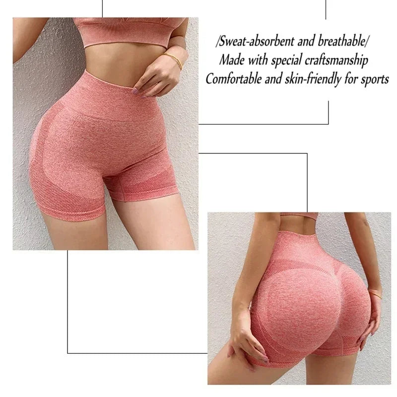 Top New Women’s Yoga Shorts – High Waist Workout Shorts for Gym & Fitness