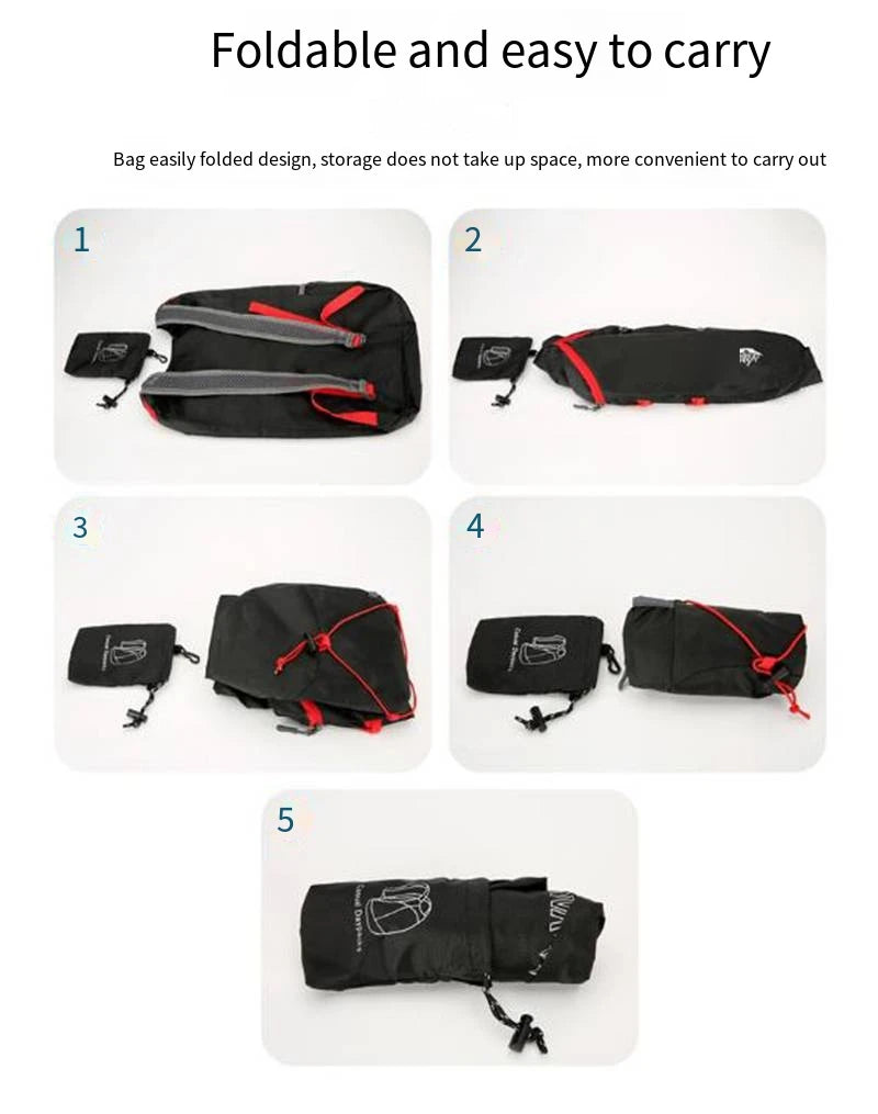 Best Multifunctional Outdoor Folding Sports Backpack – Lightweight & Waterproof