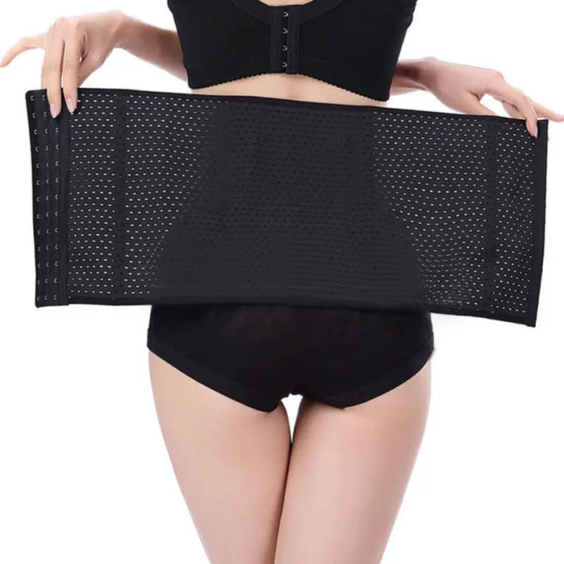 Women and Men XS~6XL Slimming Waist Trainer Corset – Body Shaper Belt for Weight Loss & Posture