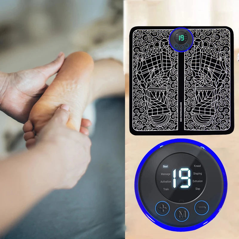 Best Electric Foot Massager Pad – Relaxing Muscle Stimulator for Pain Relief